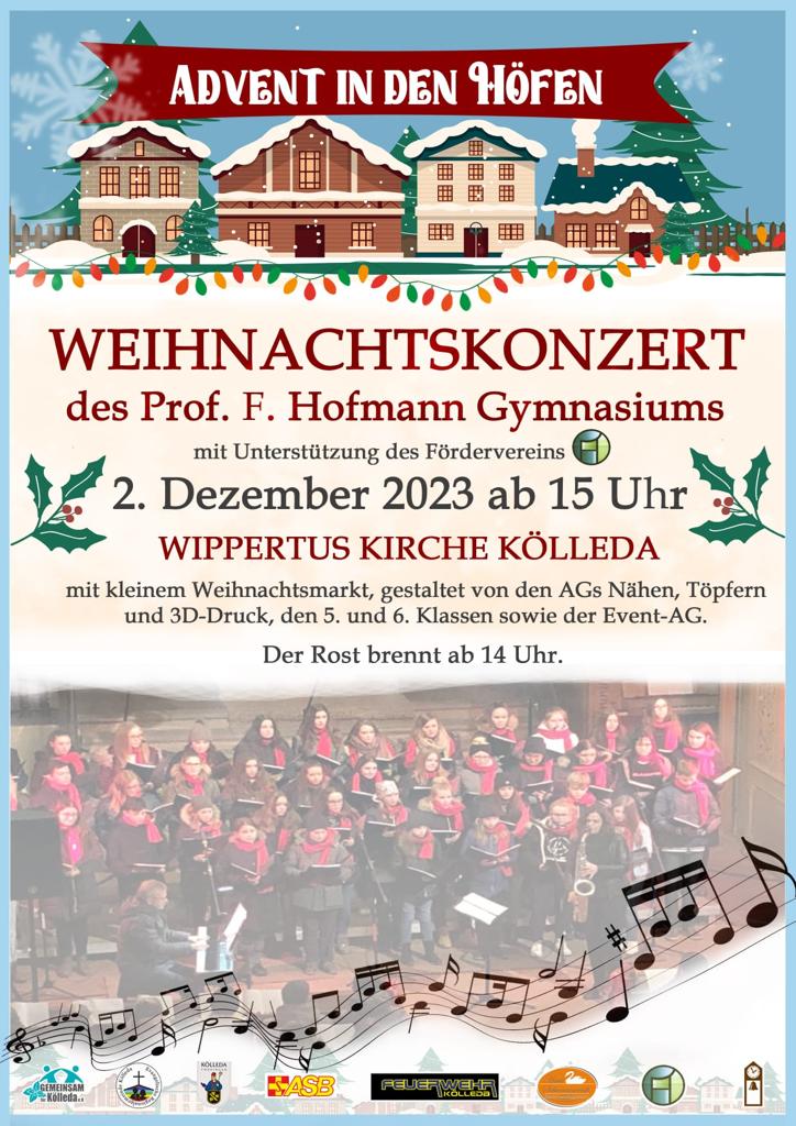 Weihnachtskonzert 02.12.2023